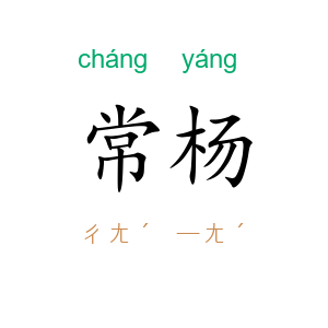 常杨