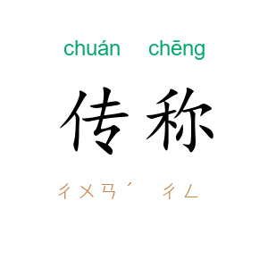 传称