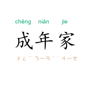 成年家