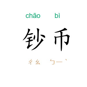 钞币