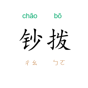 钞拨