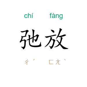 弛放