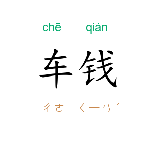 车钱