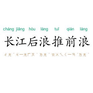 长江后浪推前浪