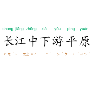 长江中下游平原