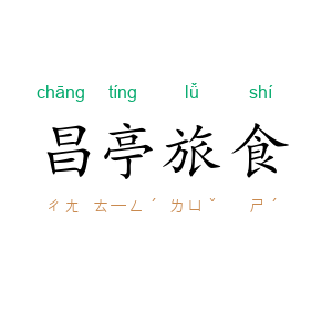 昌亭旅食