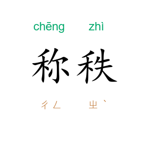 称秩