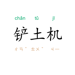 铲土机