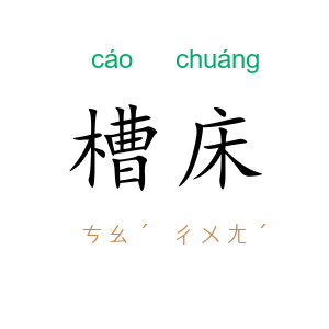 槽床