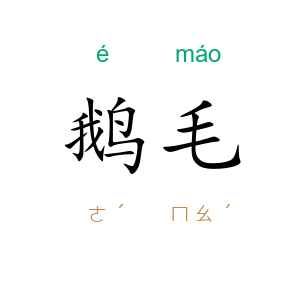 鹅毛