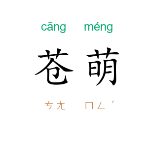 苍萌