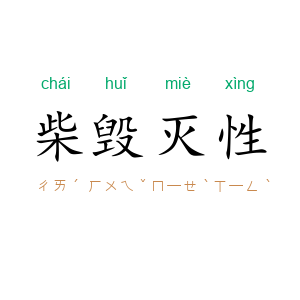 柴毁灭性