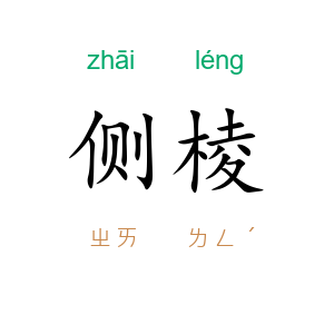 侧棱