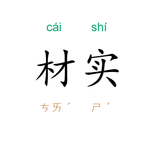 材实