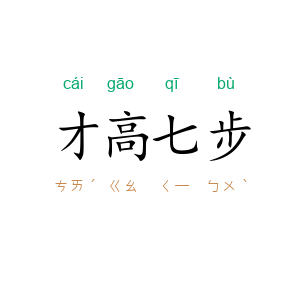 才高七步