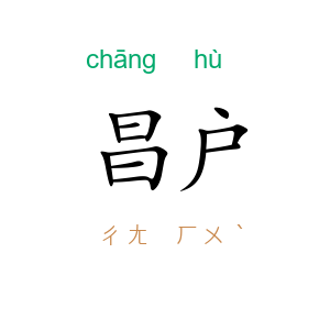 昌户