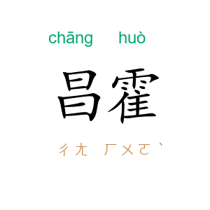 昌霍