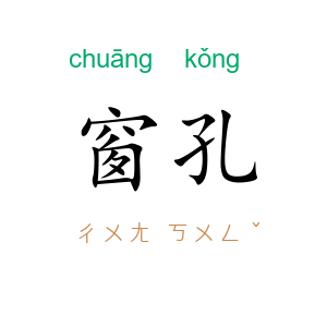 窗孔