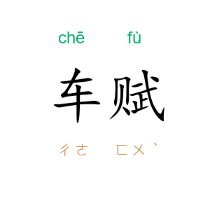 车赋