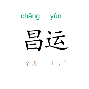 昌运