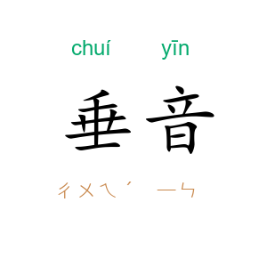 垂音