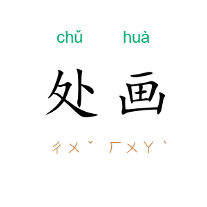 处画