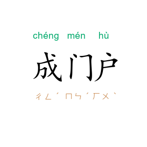 成门户