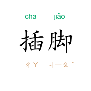 插脚