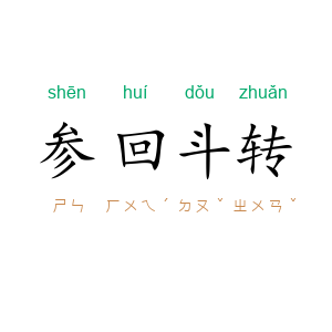 参回斗转