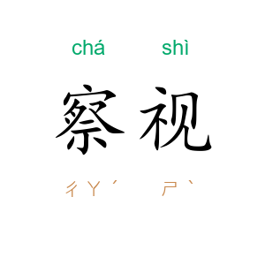 察视