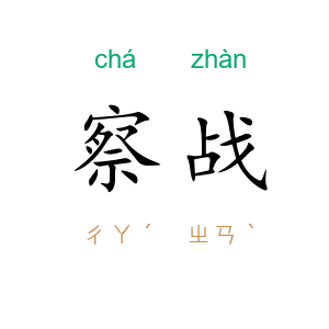 察战