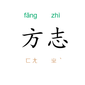 方志