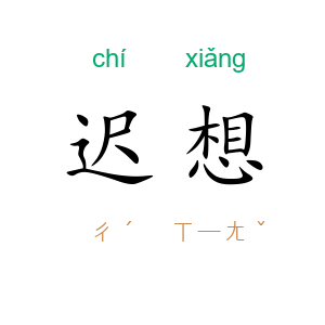 迟想