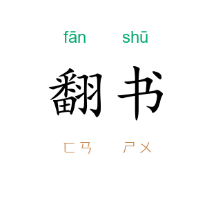 翻书