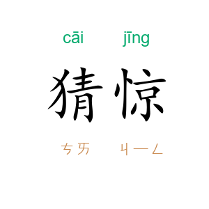 猜惊