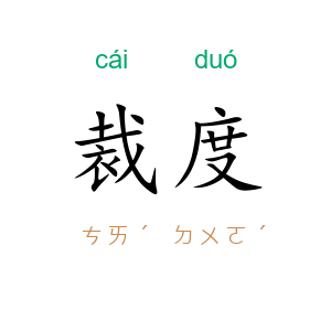 裁度