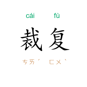 裁复