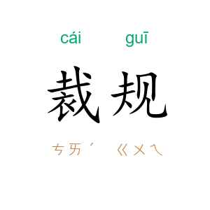 裁规