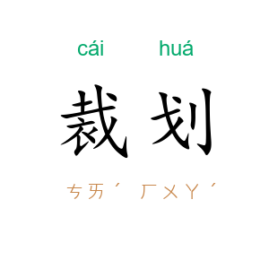 裁划