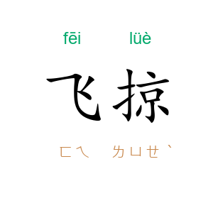 飞掠