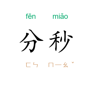 分秒