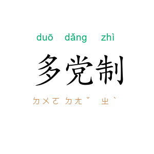 多党制