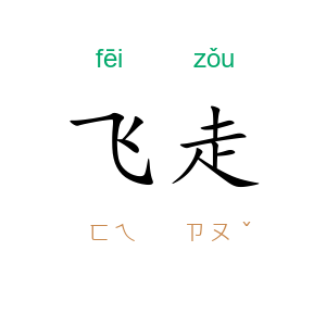 飞走