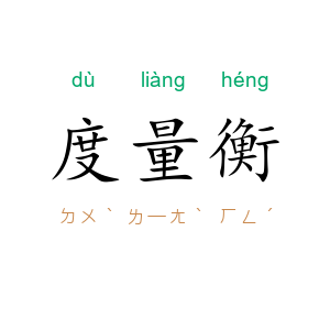 度量衡