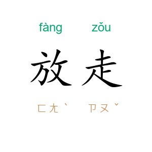 放走