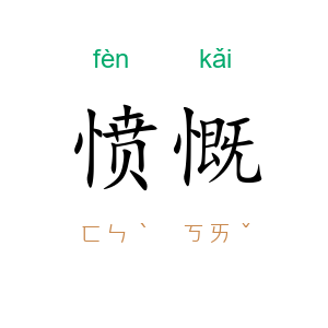 愤慨