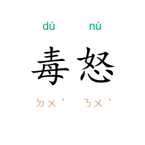 毒怒