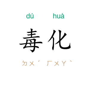 毒化