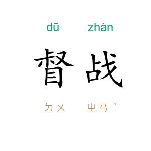 督战