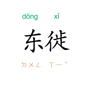 东徙